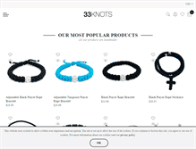 Tablet Screenshot of 33knots.com